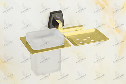 Soap Dish With Tumbler Holder