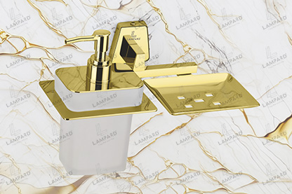 Soap Dish With Liquid Soap Dispenser