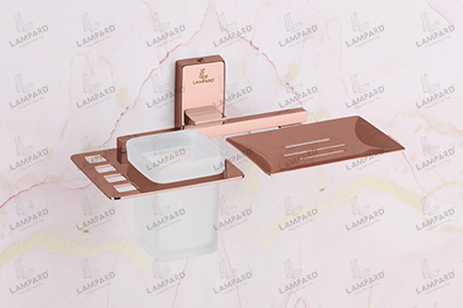 Soap Dish With Tumbler Holder