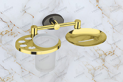Soap Dish With Tumbler Holder
